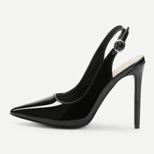 Slingbacks Pointed Toe Heels | SHEIN