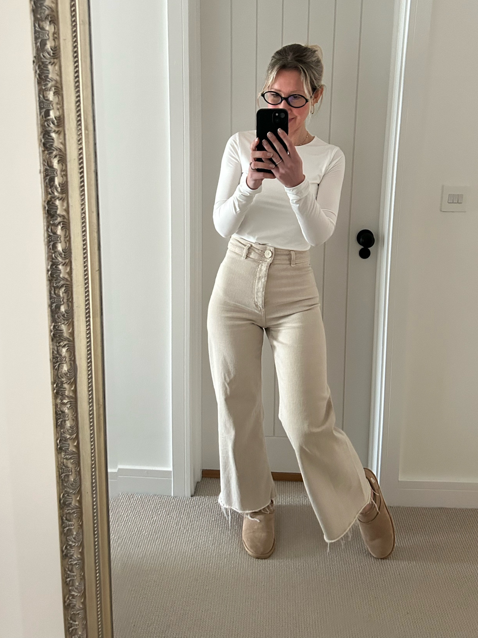 Spring casuals 
I’m 5’5ft wearing size 8 jeans and top size 8
#LTKspring 

#LTKuk #LTKstyletip