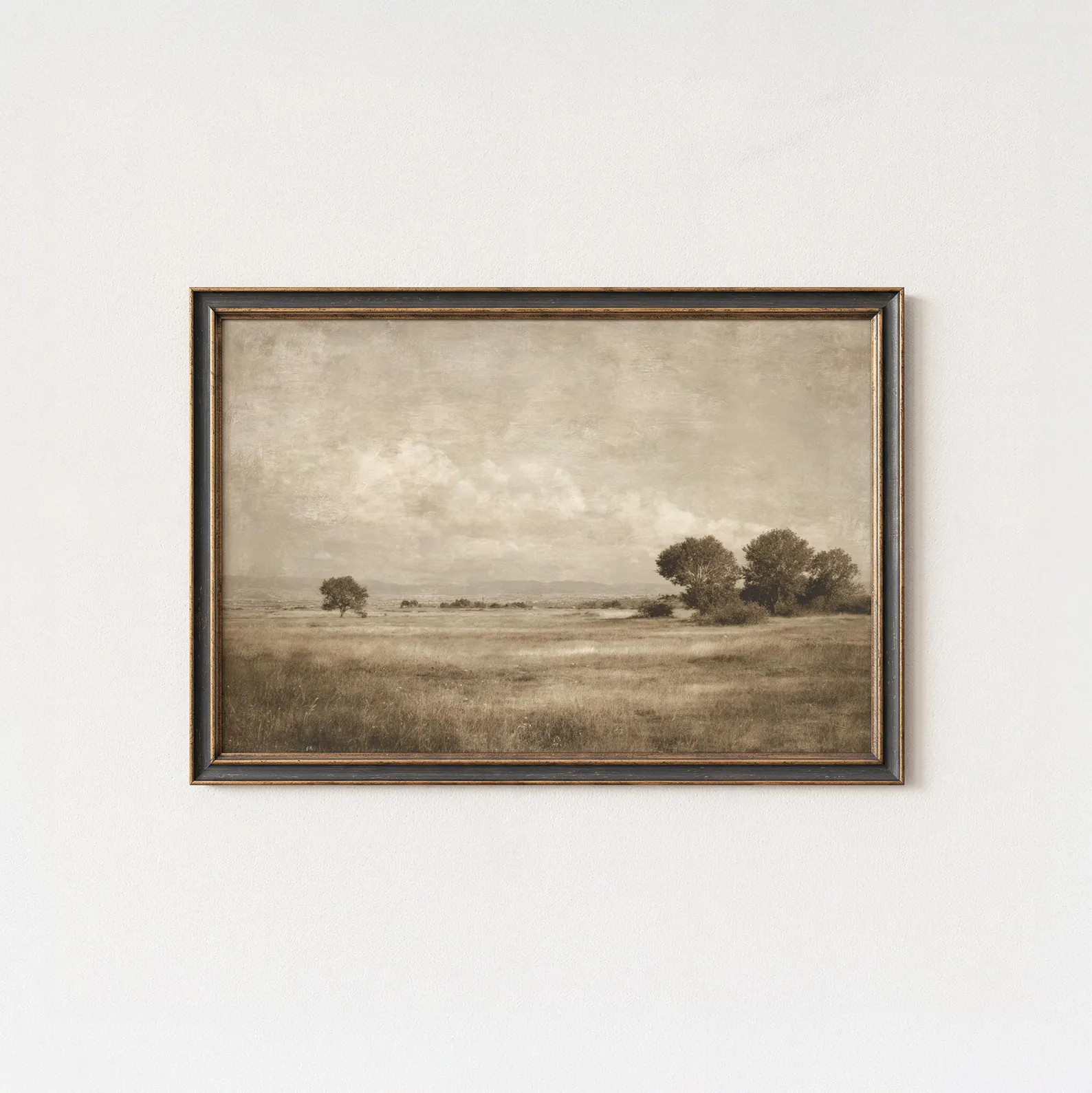 Digital Download | Vintage Art | Landscape | Tree Illustration | Watercolor - Etsy | Etsy (US)