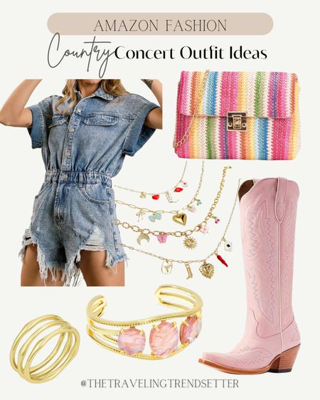 Amazon romper and how to style it for country concert or Nashville or music festival 

#LTKStyleTip #LTKFestival #LTKFindsUnder100