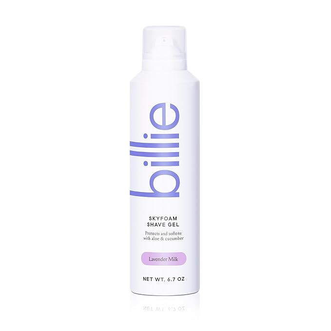 Billie SkyFoam Shave Gel - Lavender Milk Scent - Water-activated Foam - Made With Aloe & Cucumber... | Amazon (US)