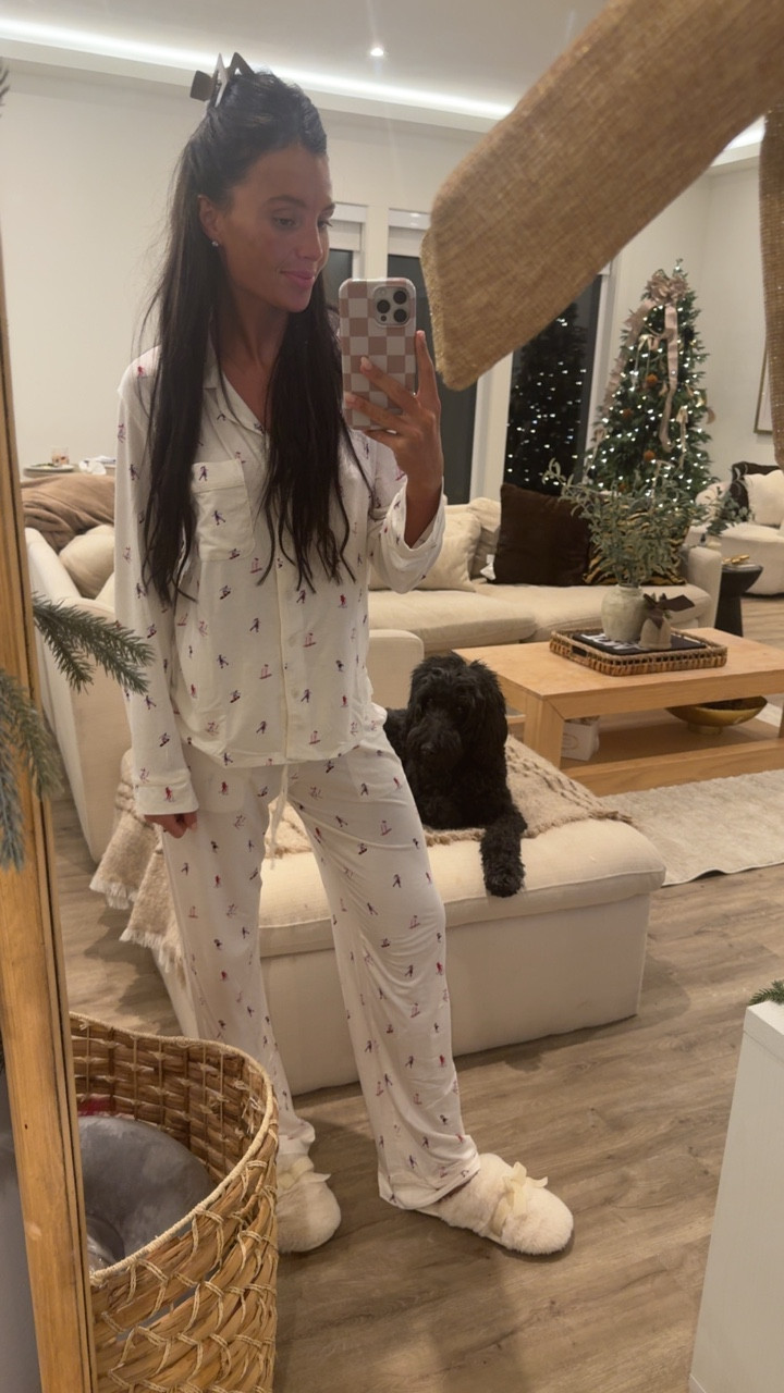 Target holiday pjs!!! I'm obsessed with these so cute! They have skiers on them!! #target #pajamas 

#LTKFindsUnder50 #LTKSeasonal #LTKHoliday