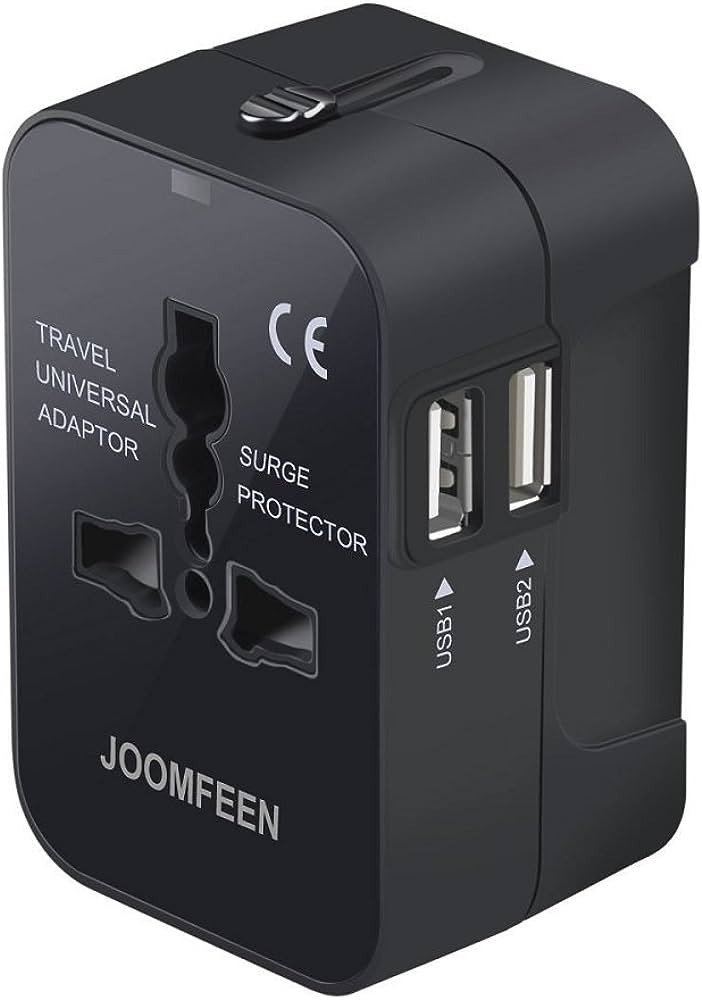Travel Adapter, JOOMFEEN Worldwide All in One Universal Power Wall Charger AC Power Plug Adapter ... | Amazon (US)