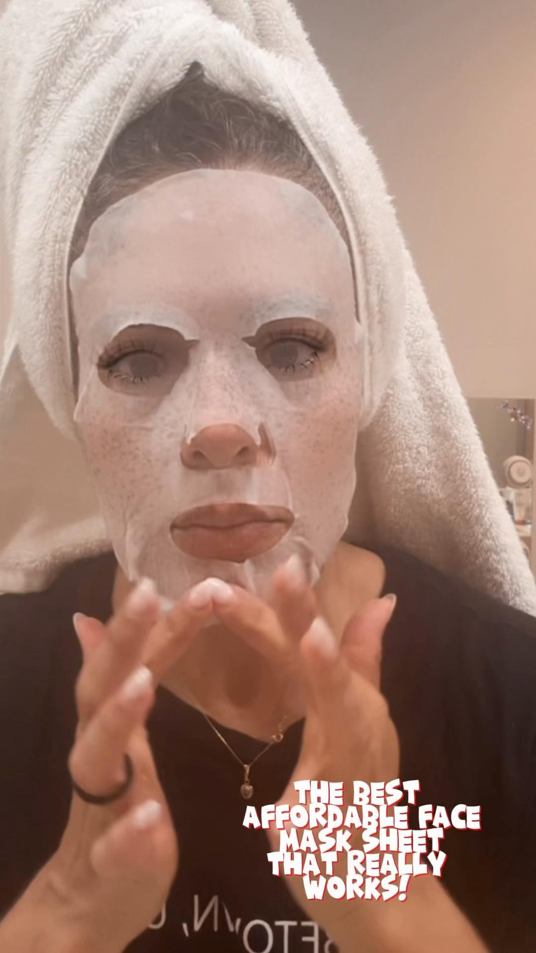 The best and affordable Face Mask Sheet I've ever used, try it yourself!! 🩷☺️

#LTKBeauty #LTKOver40 #LTKselfcare