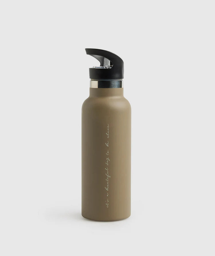Gymshark Whitney Bottle - Cement Brown | Gymshark US