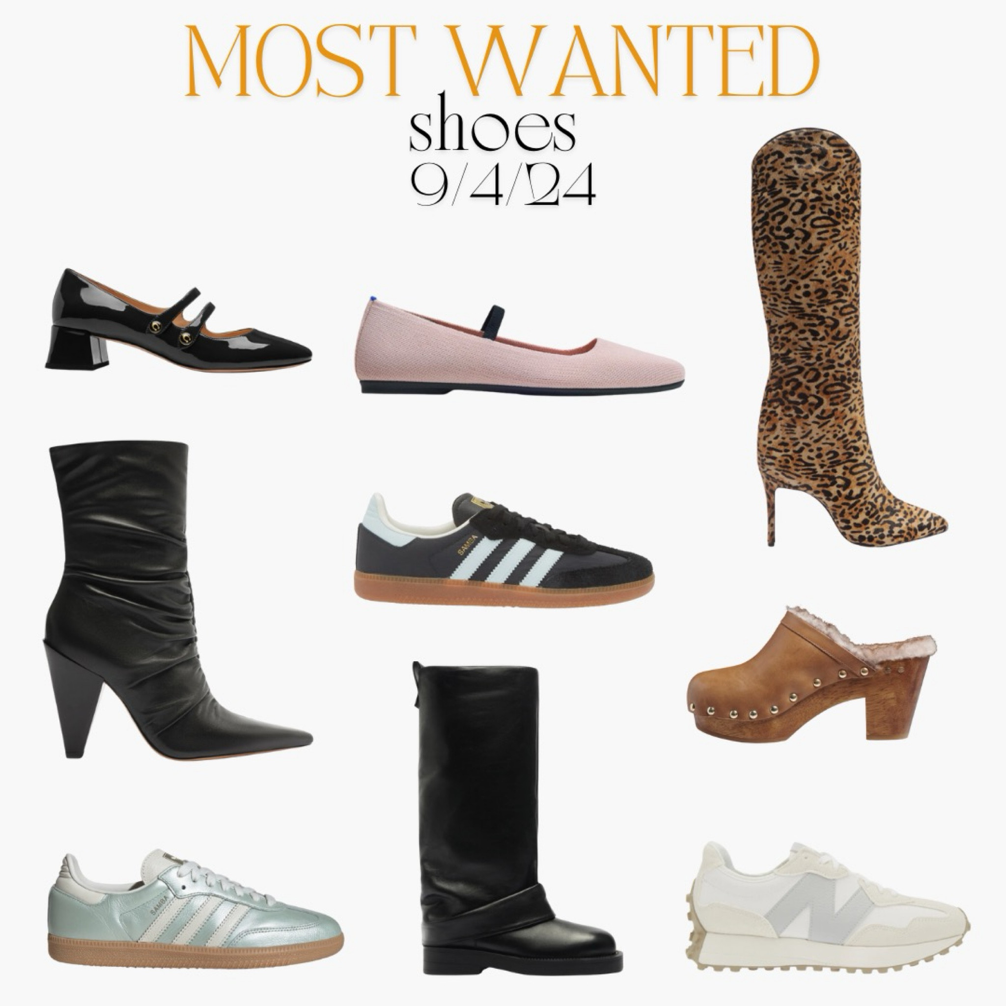 Here are my handpicked most wanted shoe picks for today 9/2/24 - Happy Labor Day! 

#agelesspetitestyle #petitestyle #ageless #over50 #heels #boots #flats  #sneakers #cowboyboots #boots

#LTKOver40 #LTKShoeCrush #LTKSeasonal