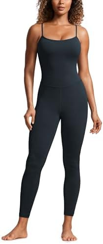 CRZ YOGA Butterluxe Jumpsuits for Women Yoga Workout Casual One Piece Leggings Romper with Built ... | Amazon (US)