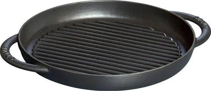10-Inch Round Enameled Cast Iron Double Handle Grill Pan | Nordstrom