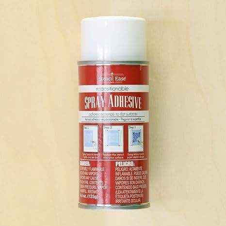 Stencil Ease Adhesive Spray (Stencil Ease Repositionable) | Amazon (US)