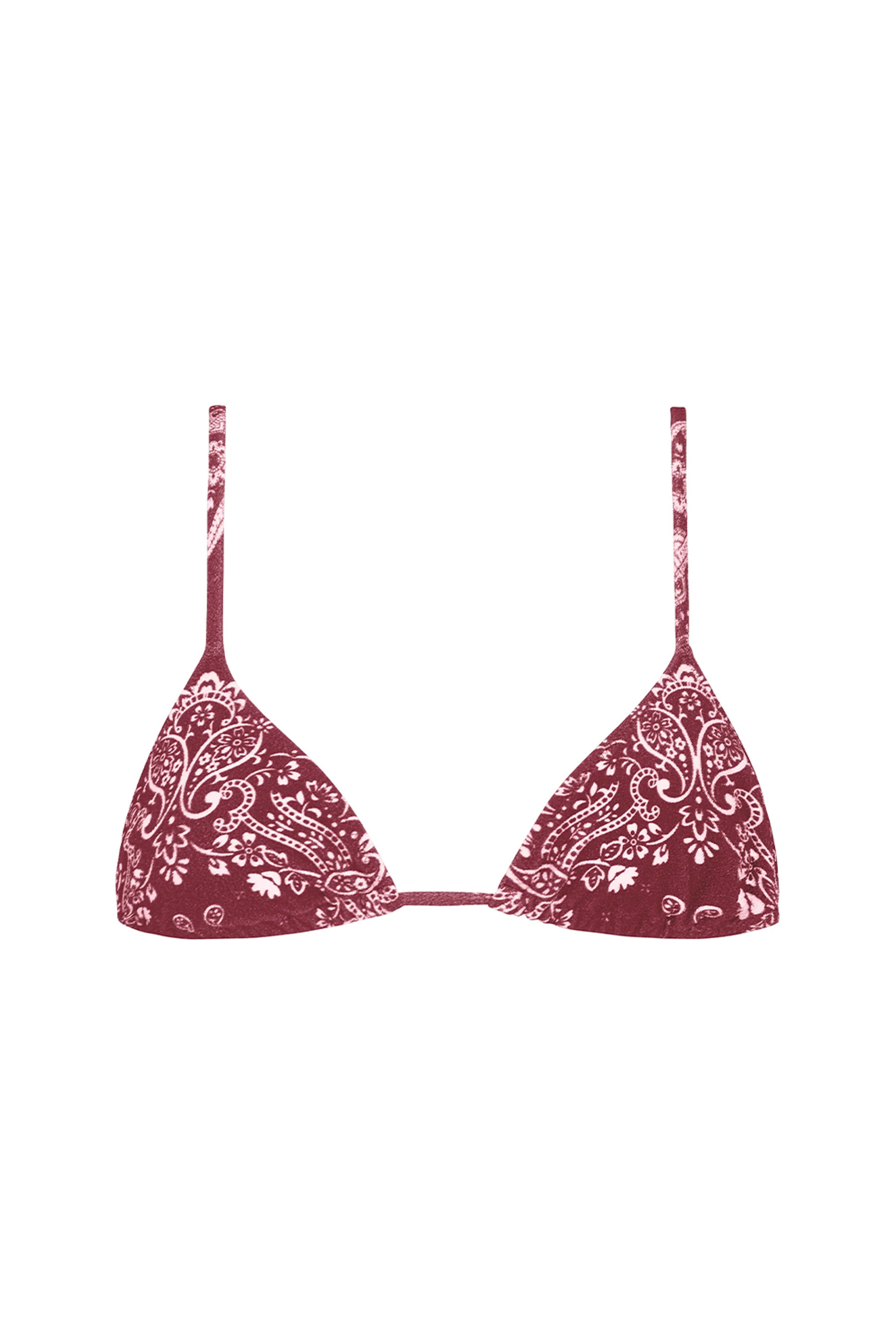equator top in hibiscus bandana eco terry | Tropic of C