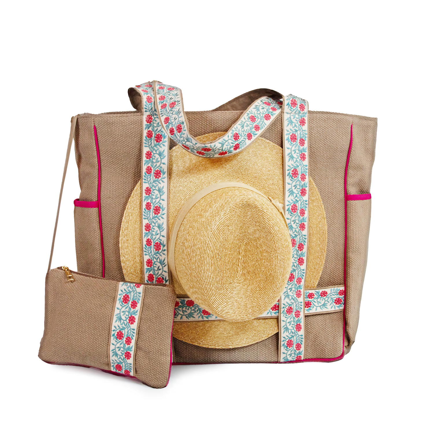 Suncatcher Daytripper Tote & Pouch - Croix | Wolf & Badger