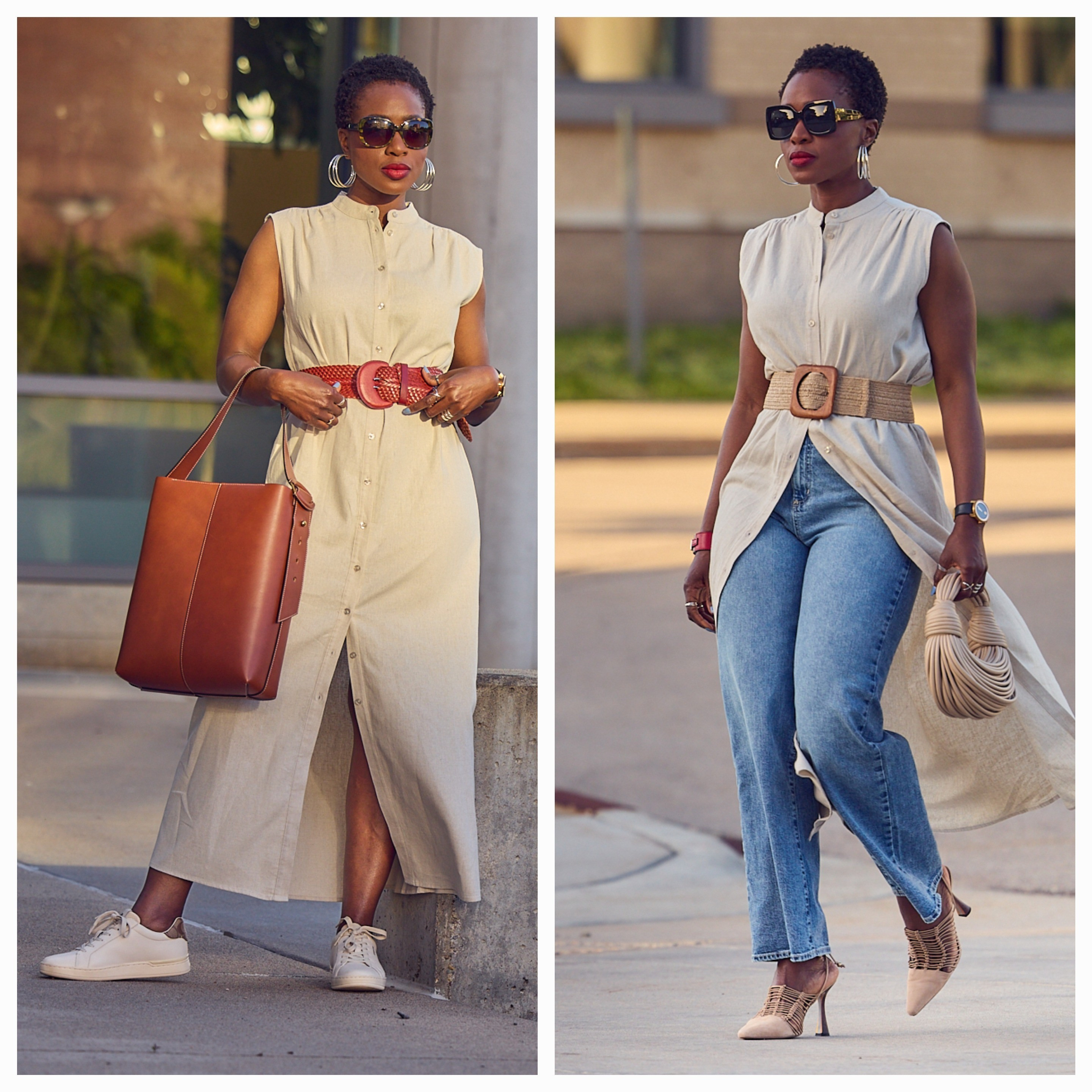 It doesn't get more versatile than a shirtdress! This sleeveless maxi linen dress is a great pick for effortless Summer style. Fits true to size. I'm wearing a size 8. Summer linen dress, Calvin Klein dress, Nordstrom Summer dress collection, dress and sneaker outfit, casual dress outfit, Summer jeans outfit

#LTKfindsunder100 #LTKstyletip #LTKover40