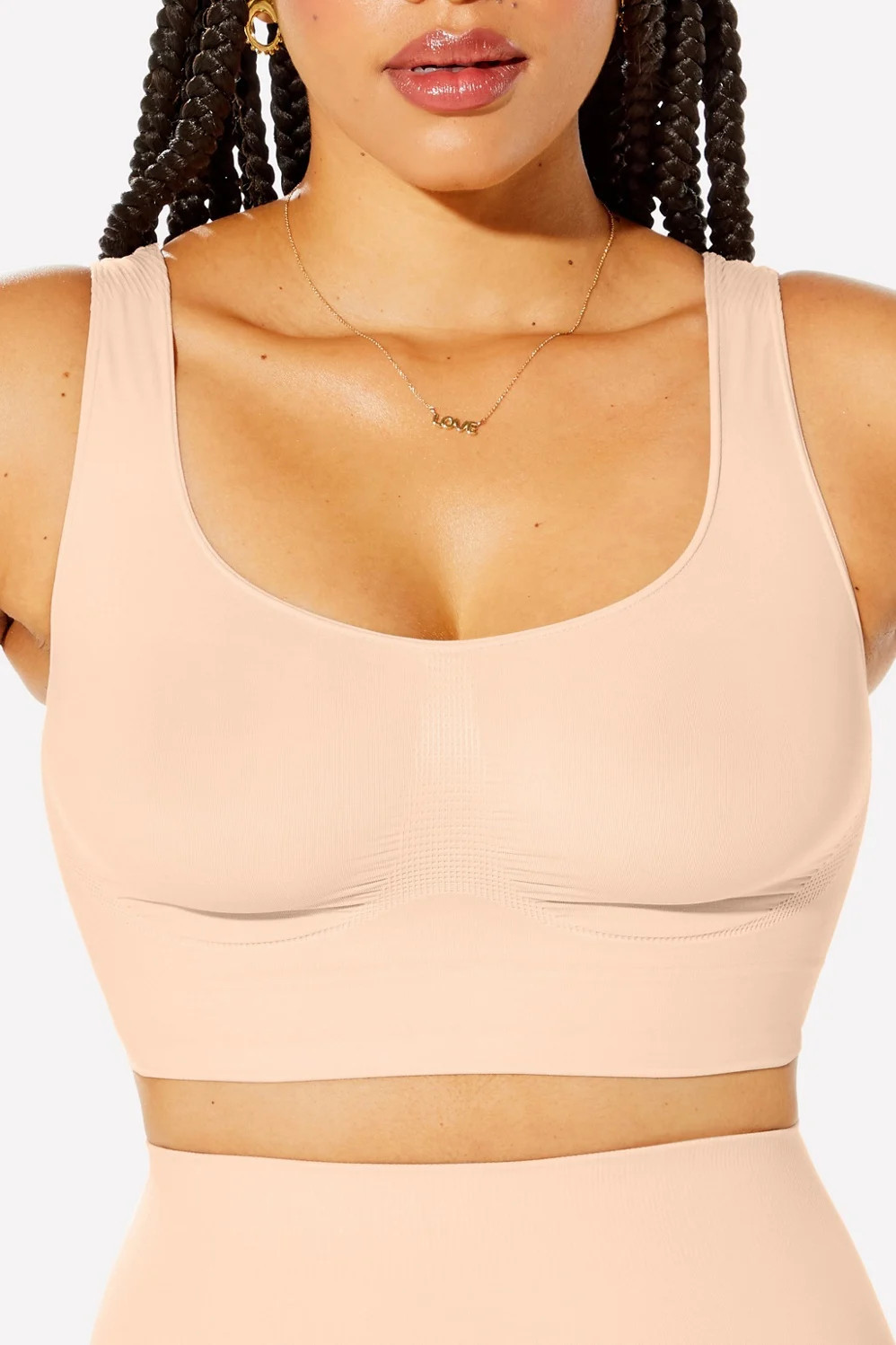 Nearly Naked Shaping Midi Bra | Fabletics - North America