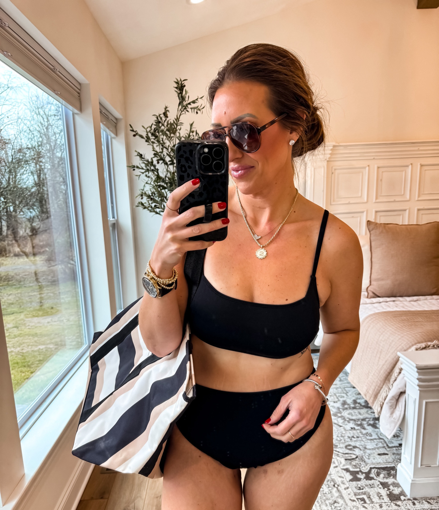 Six large top
Size XL bottoms 
Spring break beach bag 

#LTKfindsunder50 #LTKover40 #LTKmidsize