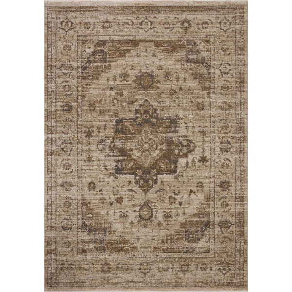 Loloi Haywood Natural / Bark Area Rug | Wayfair North America
