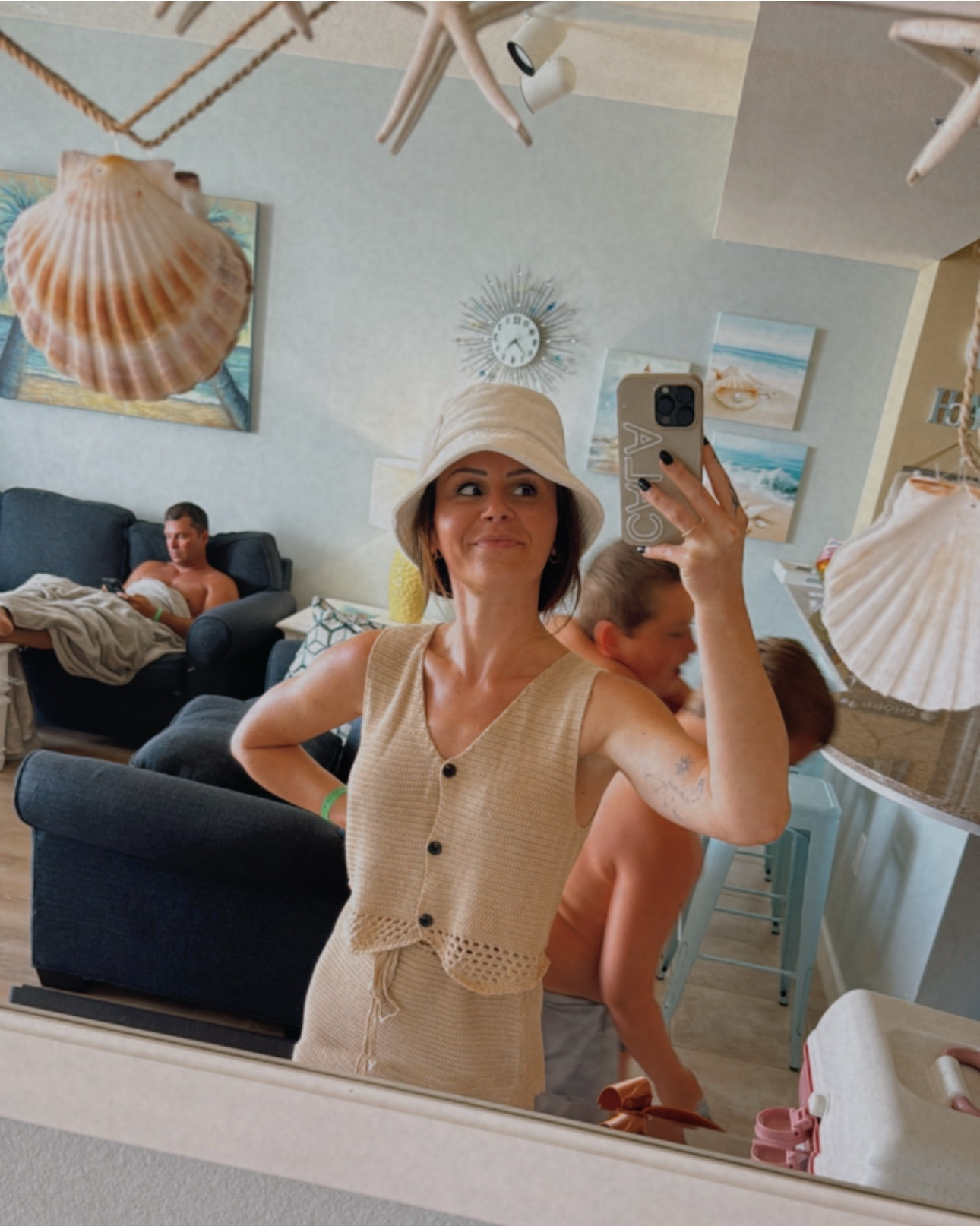 Spring break outfit :) 

Amazon find! This crochet set has been work on repeat as both a coverup and also a super light outfit for hanging with the kiddies 🤗 

Spring break outfit 
Family vacation 
Summer vacation 
Crochet summer set
Resortwear 
Festival outfit
Beach outfit 
Beach coverup 

#LTKFestival #LTKTravel #LTKFindsUnder100