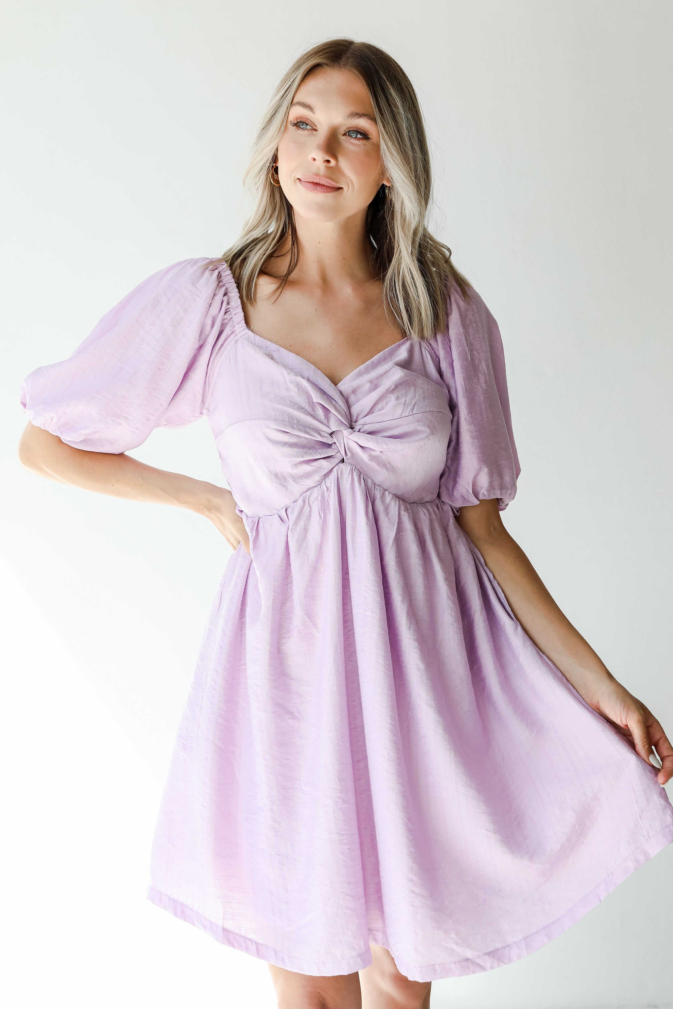 Here's To Us Babydoll Mini Dress | Dress Up