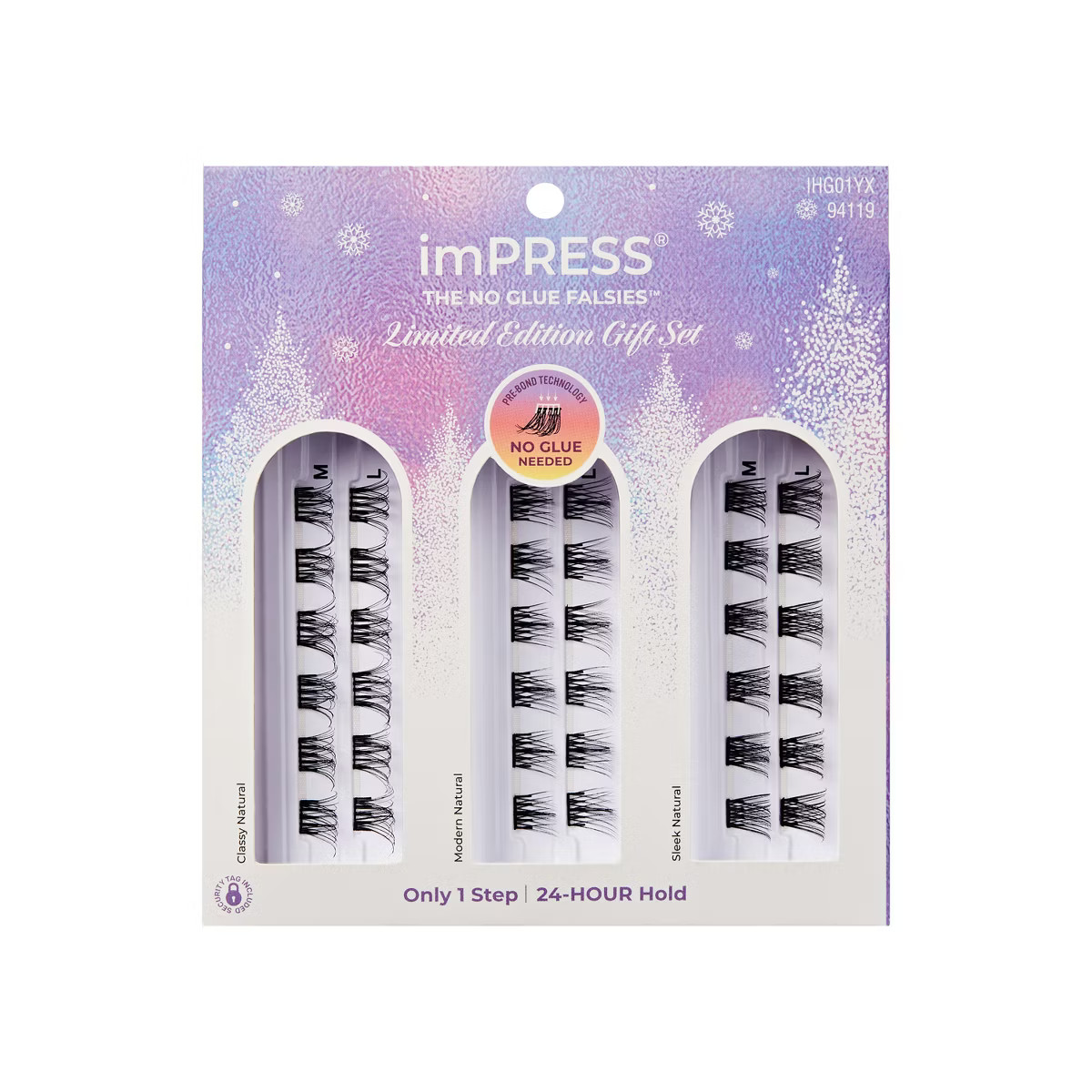 KISS Products False Eyelashes Lash Holiday Gift Set - No 01 | Target