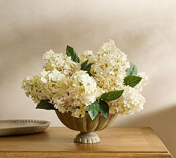 Faux Composed Cone Hydrangea Arrangement | Pottery Barn (US)