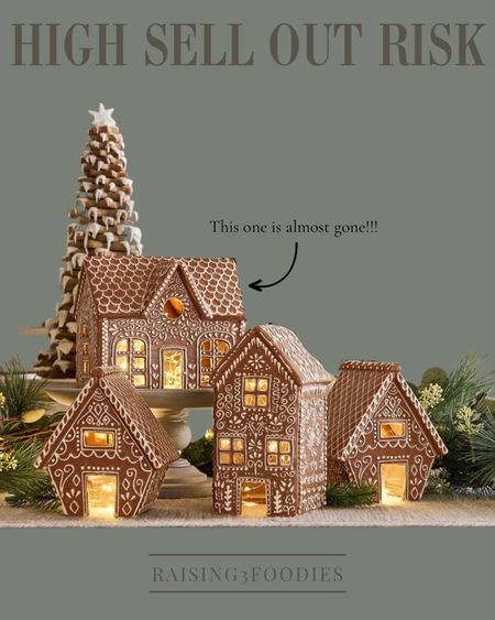 These Pottery Barn Gingerbread Houses are almost sold out!!!!  Grab them while you can! 




#LTKhome #LTKstyletip #LTKHoliday