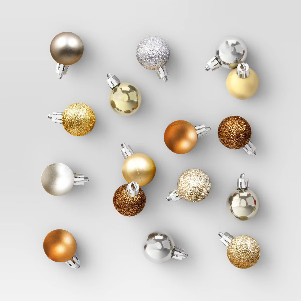 25ct Round Mini Christmas Tree Ornament Set - Wondershop™ | Target