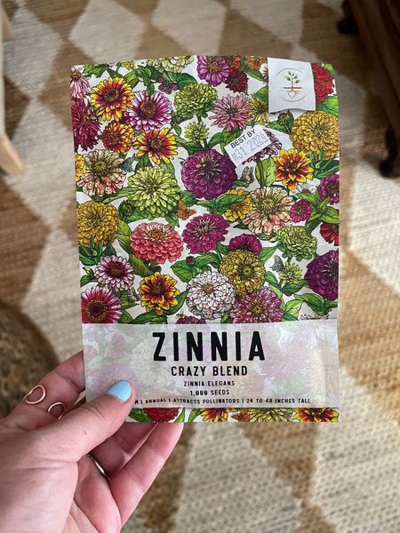 Can’t wait to plant these zinnias seeds this weekend!

#LTKSeasonal #LTKHome #LTKStyleTip
