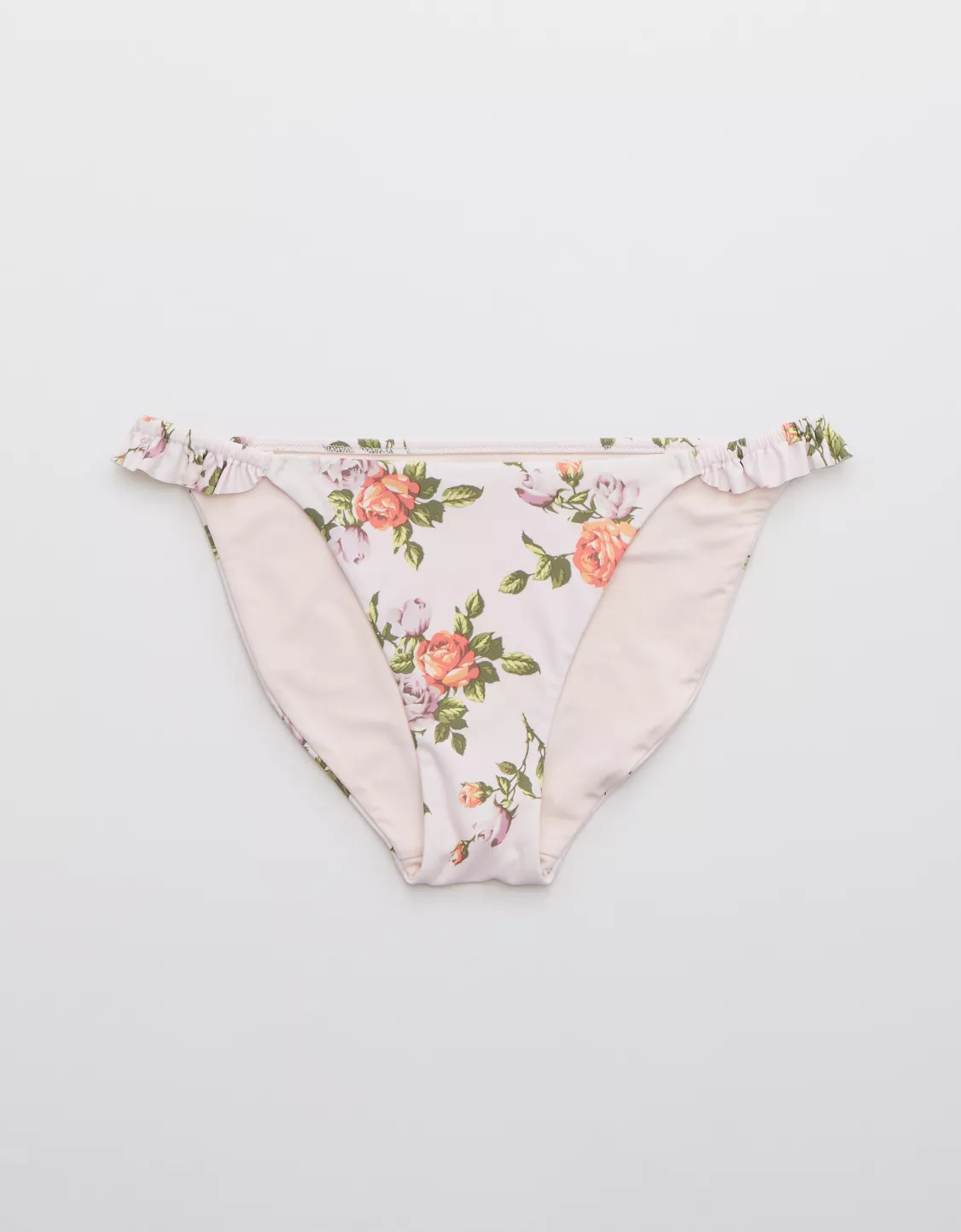 Aerie Printed Ruffle Bikini Bottom | American Eagle Outfitters (US & CA)