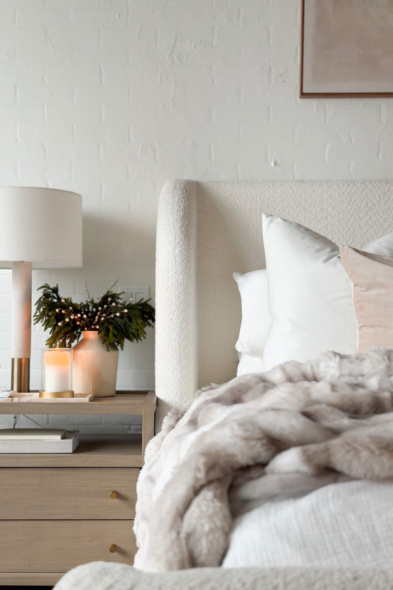 A closer look at my winter bedroom styling!

Home, home decor, home finds, home accents, winter home, luxe home, luxe bedding, faux fur, faux fur blanket, nightstand, bedside table, lamp, table lamp, modern lighting

#LTKHoliday #LTKSeasonal #LTKHome