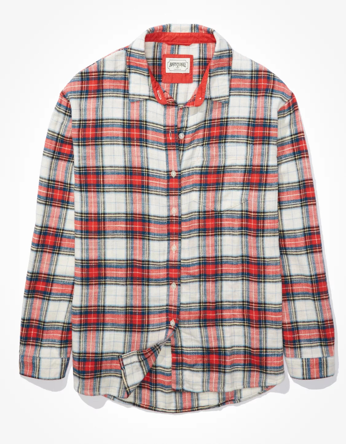 AE Oversized Flannel Shirt | American Eagle Outfitters (US & CA)