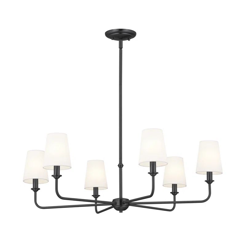 6 - Light Dimmable Classic / Traditional Chandelier | Wayfair North America