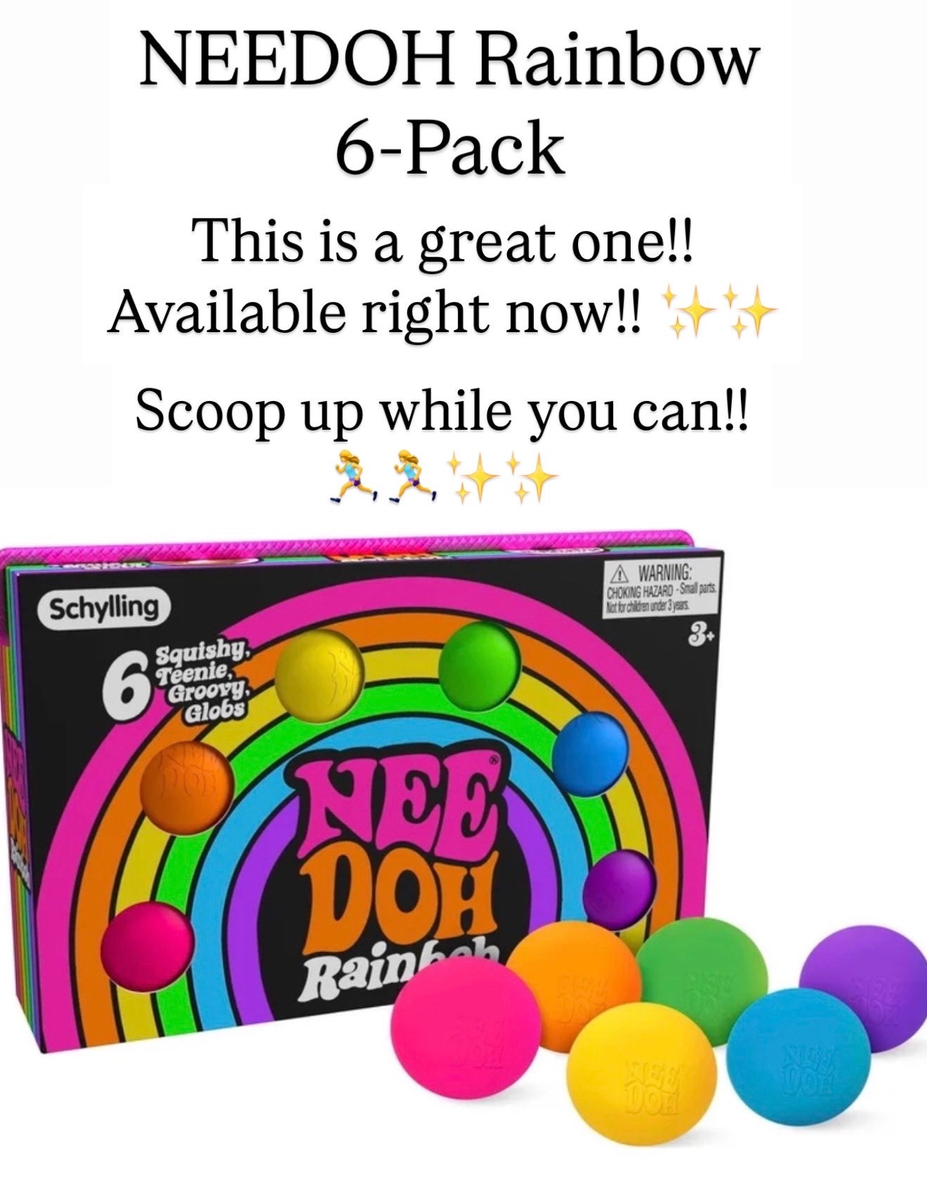 NEEDOH RAINBOW 6-PACK

#LTKKids