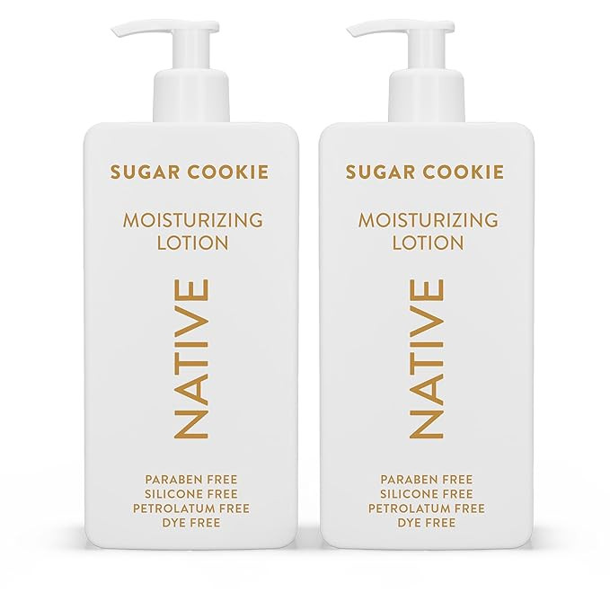 Native Body Lotion with Naturally Derived Ingredients - Sugar Cookie - Silicone, Paraben, & Dye F... | Amazon (US)