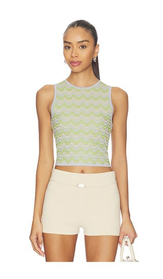 DEVON WINDSOR x REVOLVE Lata Top in Mint,Baby Blue. - size L | Revolve Clothing (Global)