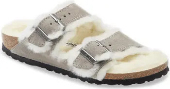 Arizona Genuine Shearling Lined Slide Sandal (Women) | Nordstrom