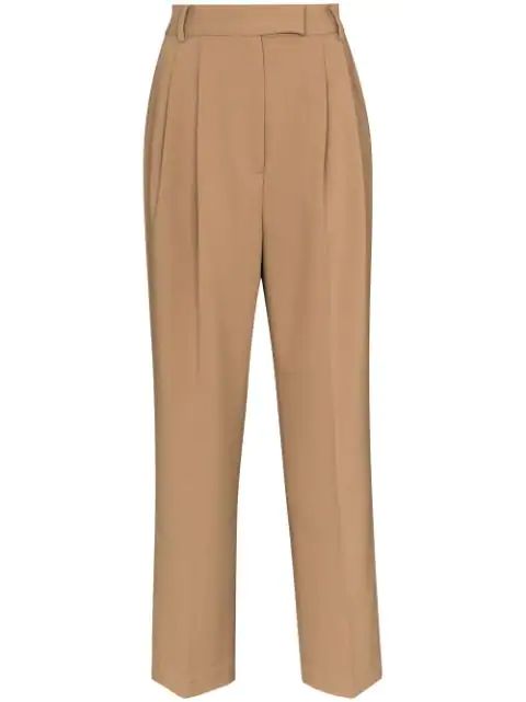 Bea pleated trousers | Farfetch (RoW)