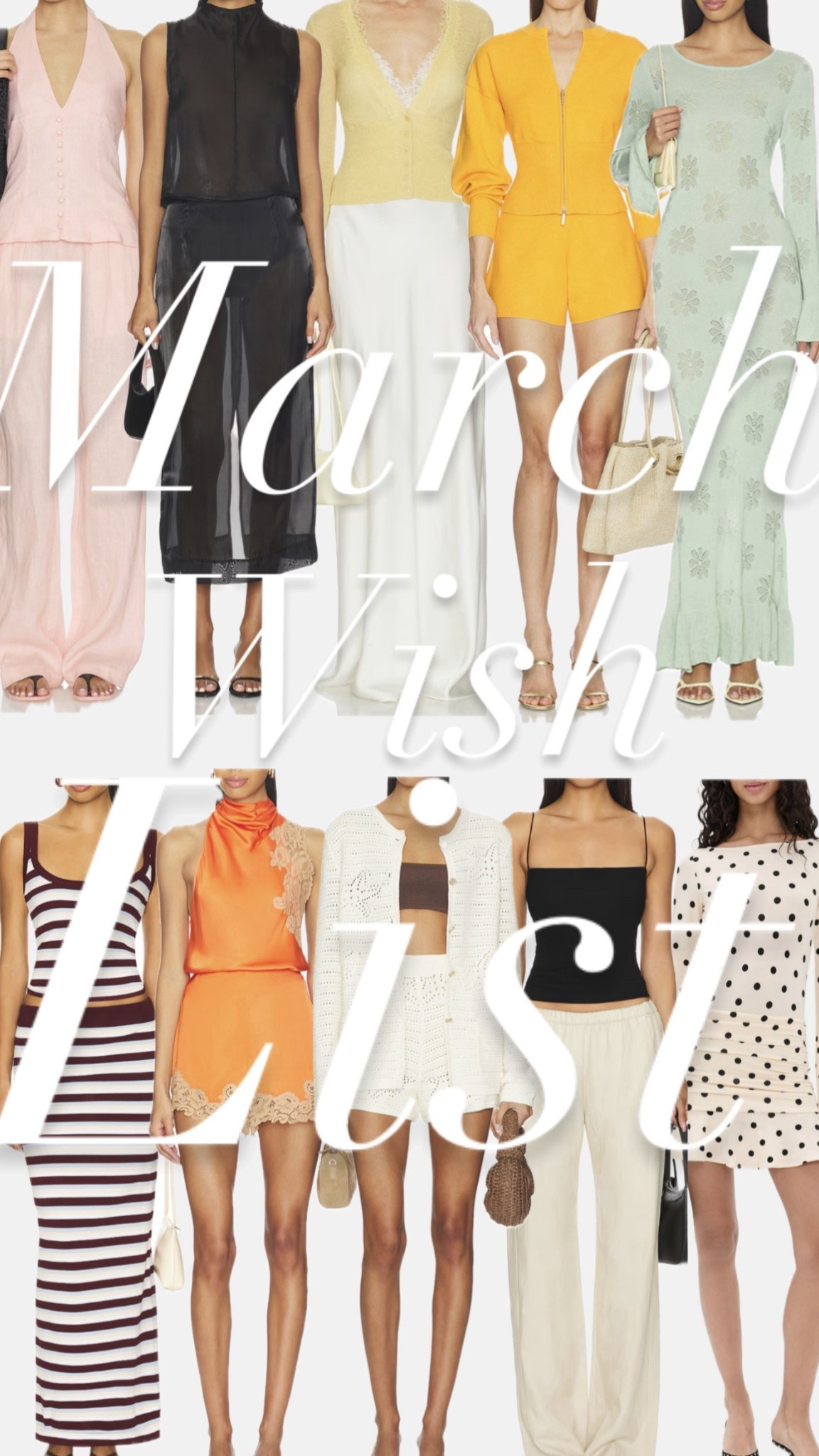 Add to cart for spring 😍

March wish list spring casual Revolveme 

#LTKSpringSale 

#LTKTall #LTKSeasonal