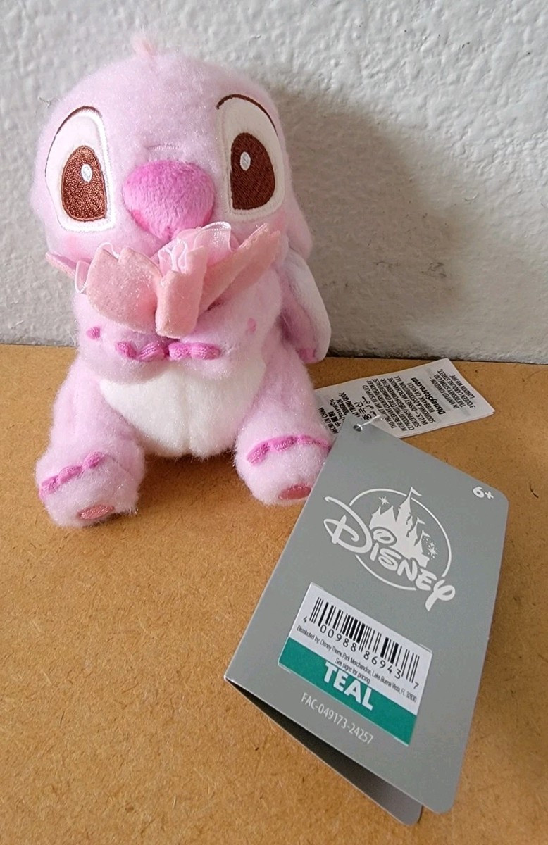 2025 Disney Parks Stitch Plush Cherry Blossom Sakura Pink Keychain Bag Charm New | eBay US