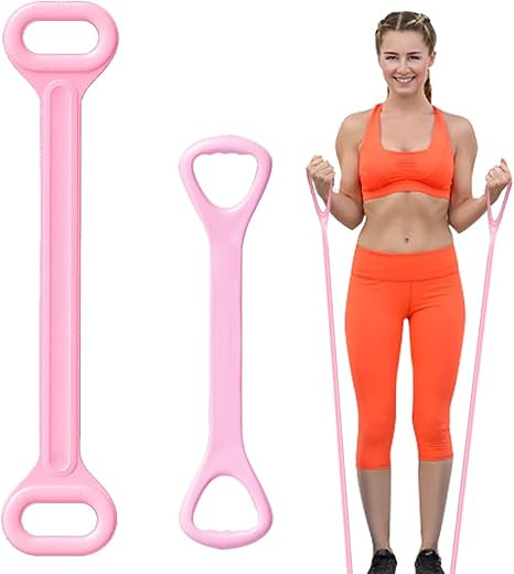 Figure 8 Fitness Resistance Band, Arm Back Training Elastic Ropes - Pure Barre Workout Chest Arm ... | Amazon (US)