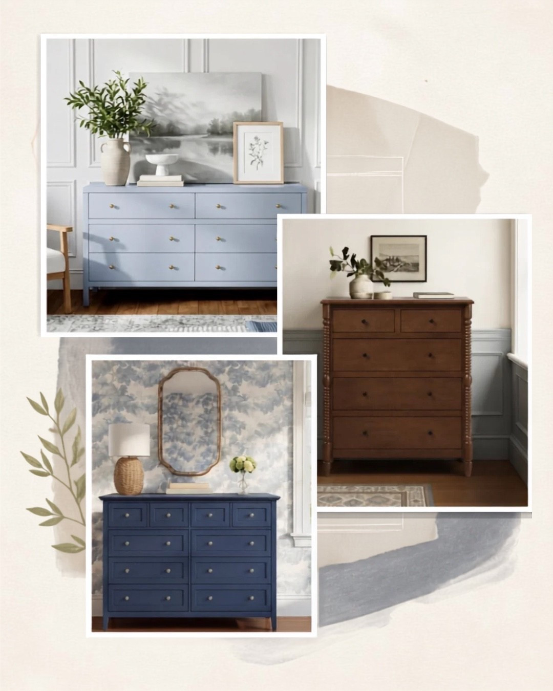 Affordable dresser finds with Nancy Meyers charm 🤍
Give me warm wood tones, timeless details, and pieces that make a home feel collected and inviting.
These three would create the perfect cozy coastal farmhouse bedroom feel — relaxed, classic, and beautiful.
✨ Tap to shop my picks
✨ Save for your next bedroom refresh
#LTKHome #CoastalFarmhouse #NancyMeyersStyle #HomeDecorFinds