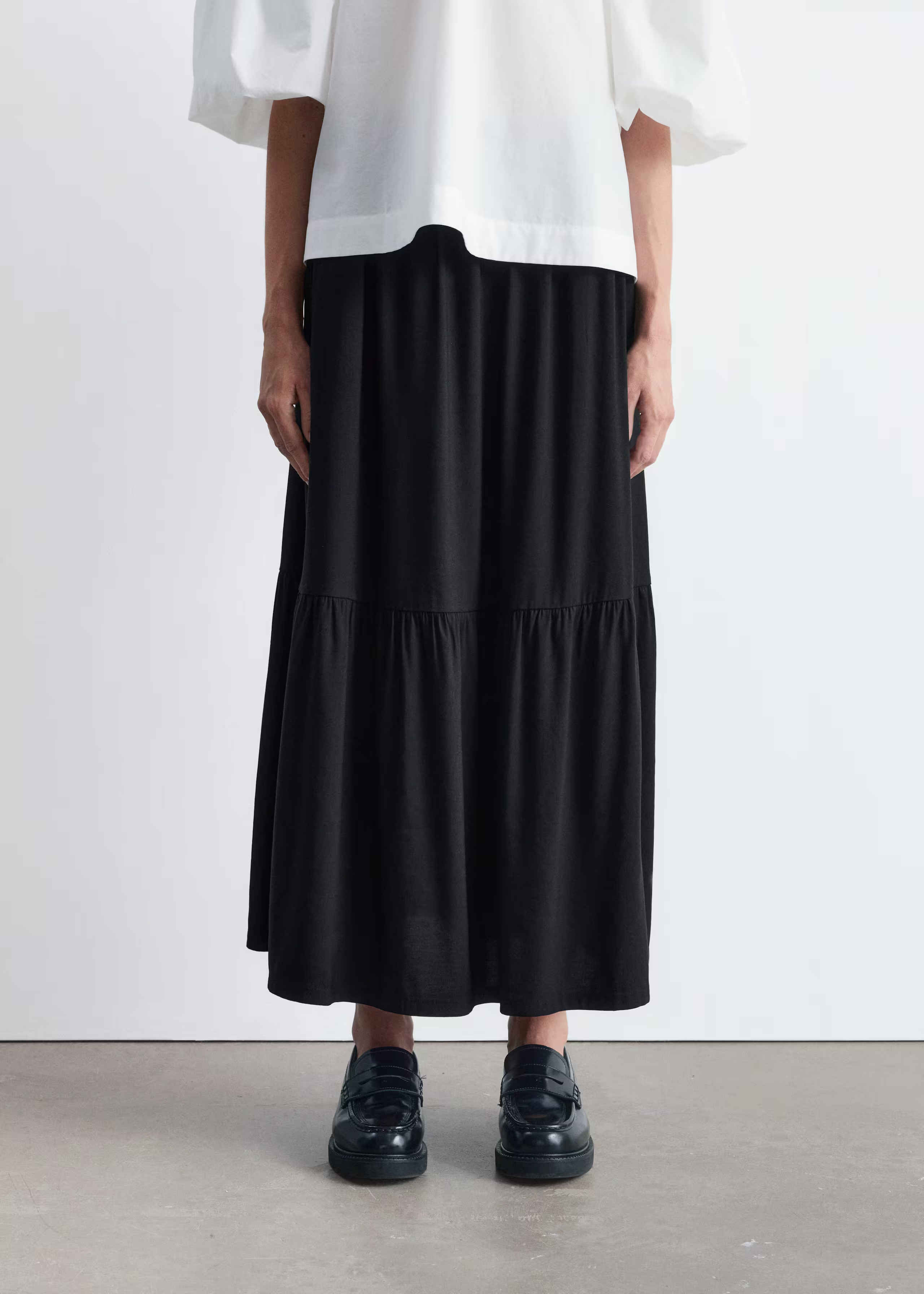 Tiered Midi Skirt | & Other Stories UK