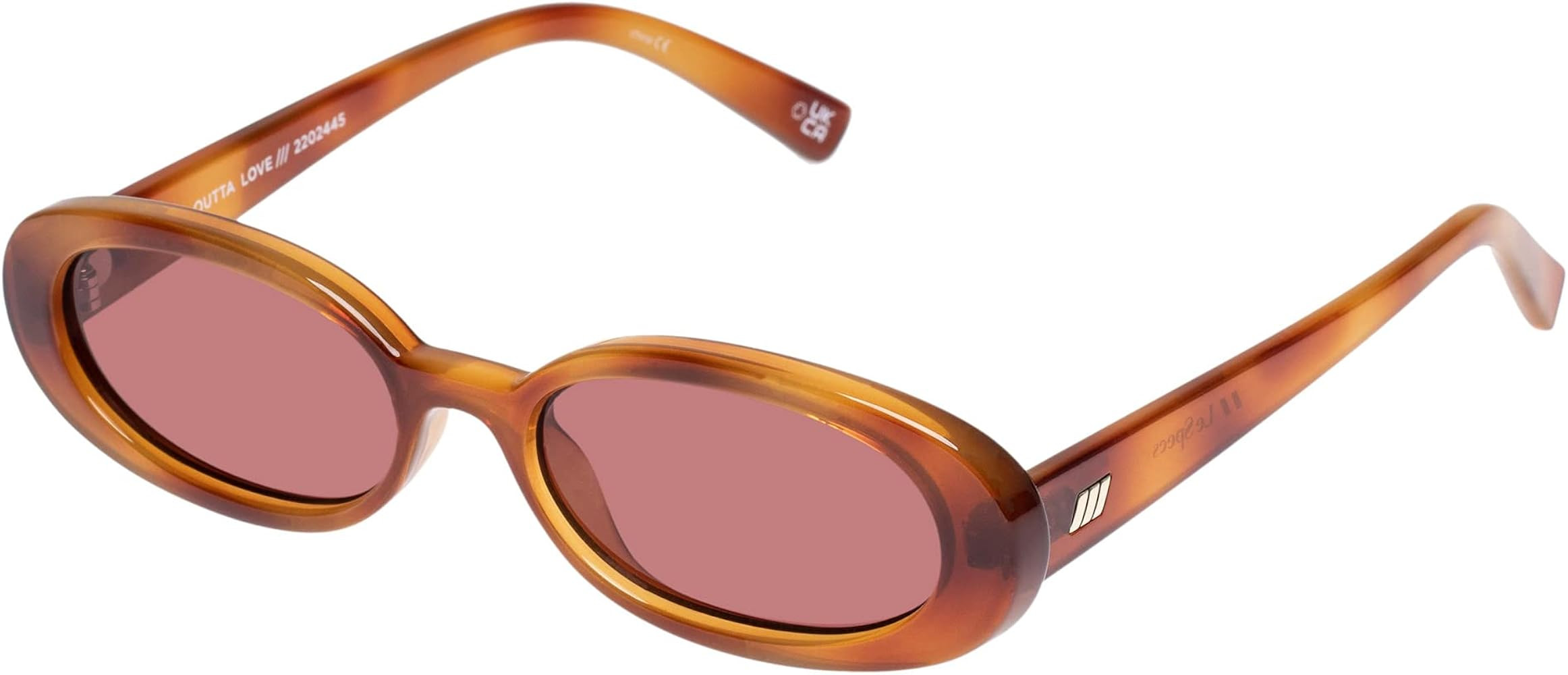 Le Specs Outta Love Sunglasses - Narrow, Oval, Unisex, Micro 90s Sleek Style | Amazon (US)