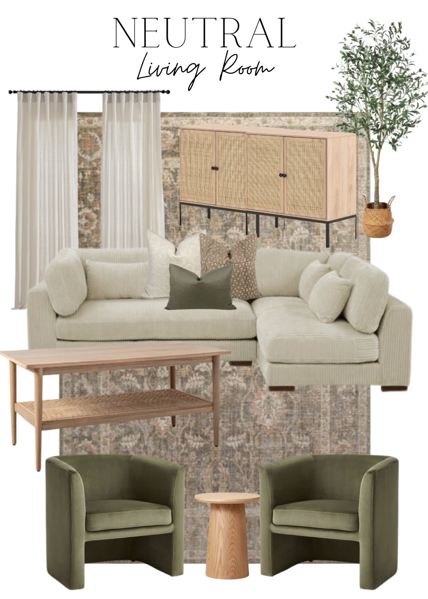Cozy neutral living room 

#LTKfamily #LTKhome
