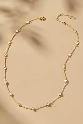 Dainty Crystal Necklace | Anthropologie (US)