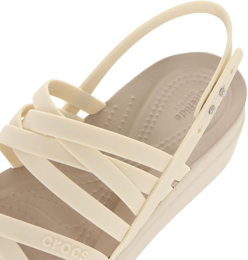 Crocs Brooklyn Strappy Low Wedge | Amazon (US)