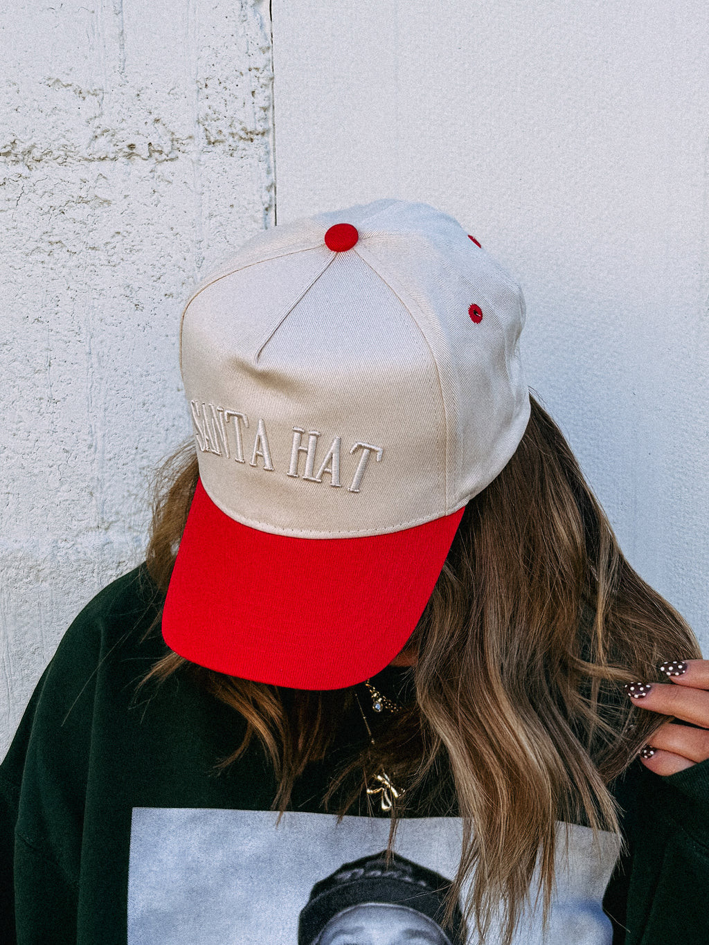 santa hat trucker hat | Etta & East