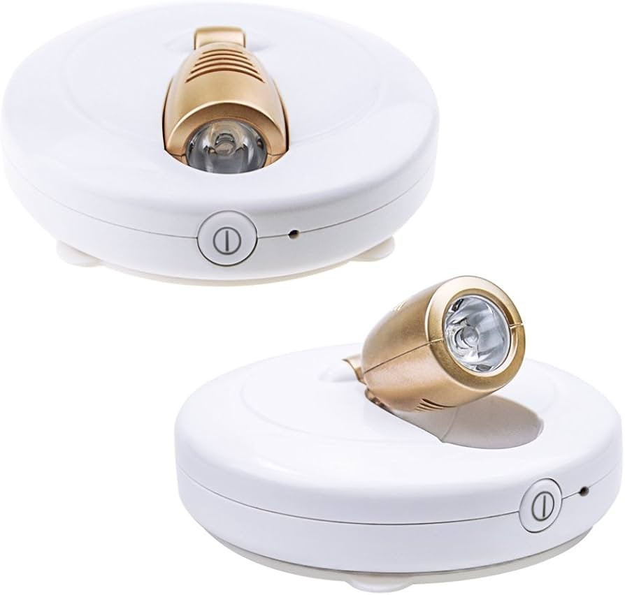 HONWELL Wireless Spotlight Battery Operated LED Puck Lights, Touch Closet Light, Stick on Wall Ha... | Amazon (US)