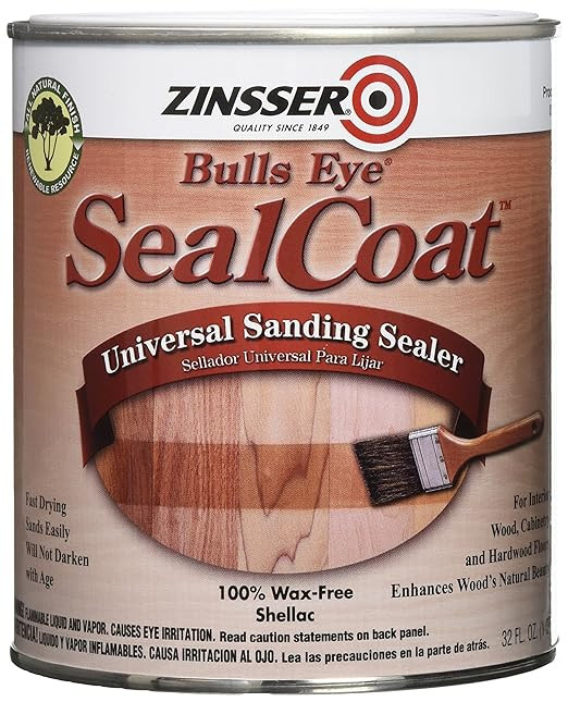 Zinsser 00854 SealCoat Universal Sanding Sealer, Quart | Amazon (US)