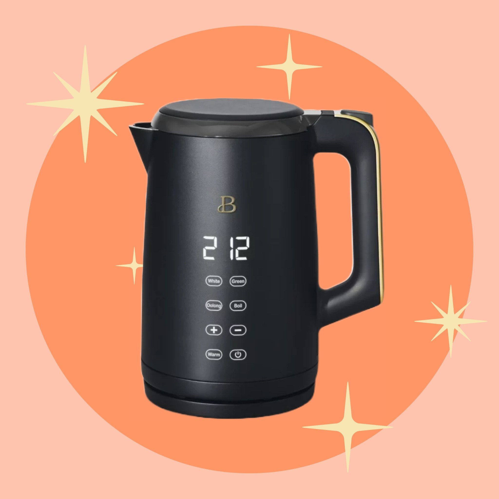 Sale alert 🚨 

Beautiful 1.7L One-Touch Electric
Kettle, Black Sesame by Drew Barrymore • Walmart Find 

#LTKunder50 #LTKsalealert #LTKFind