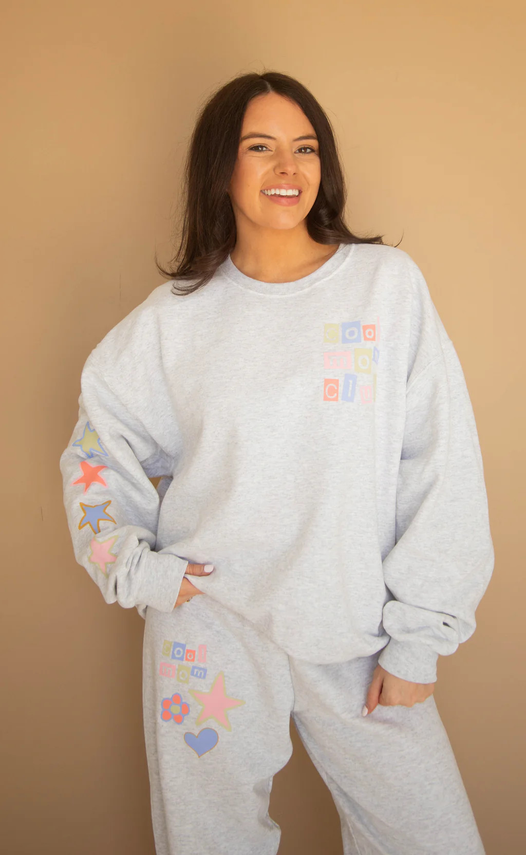 friday + saturday: cool mom sweatshirt | RIFFRAFF