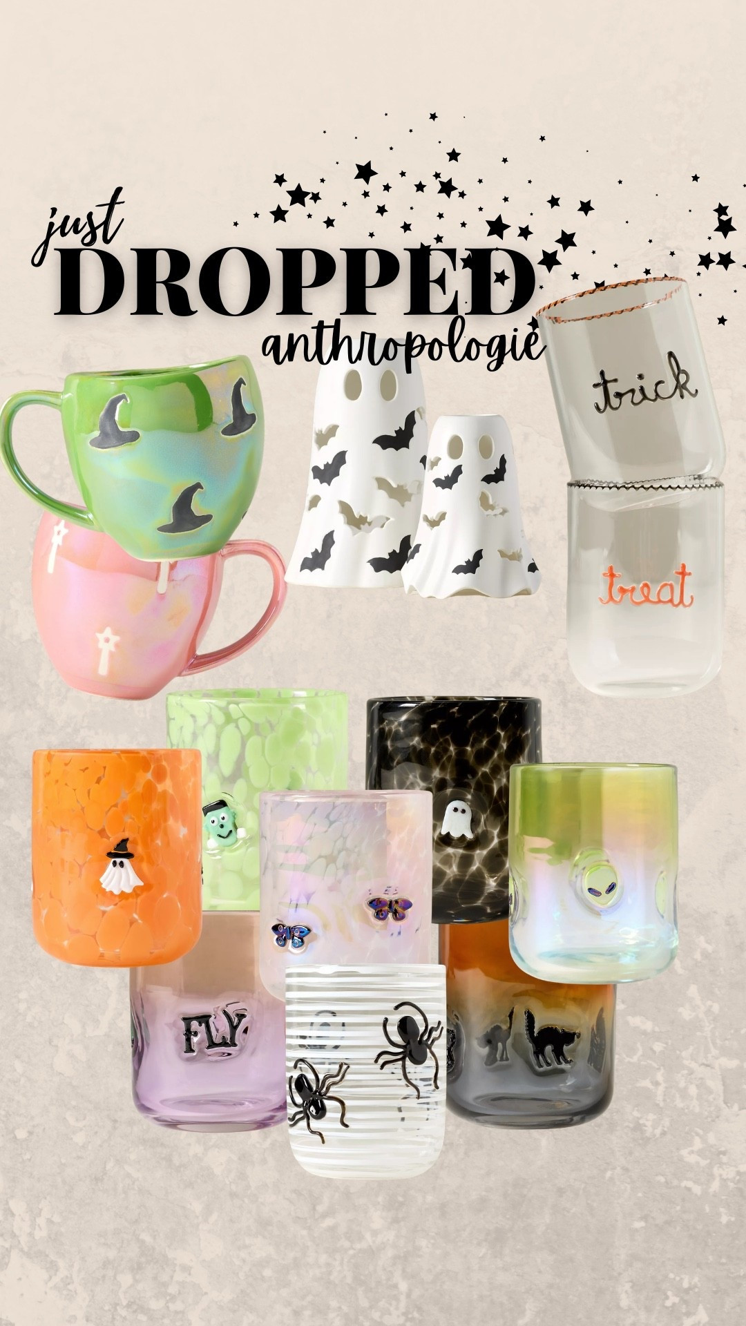 i know… it’s june 😂🎃

but if you’ve followed me for a while, you know the really cute halloween pieces tend to disappear fast.

anthro just started dropping some of their halloween collection, and i rounded up my favorites here. i couldn’t fit everything on the collage, so i’ve included additional finds in the links too.

which piece is your favorite? 👻🖤

anthropologie halloween | halloween decor | halloween glassware | ghost decor | halloween entertaining | spooky season finds | halloween hosting | fall decor inspiration

#LTKHome #LTKSeasonal #LTKSaleAlert